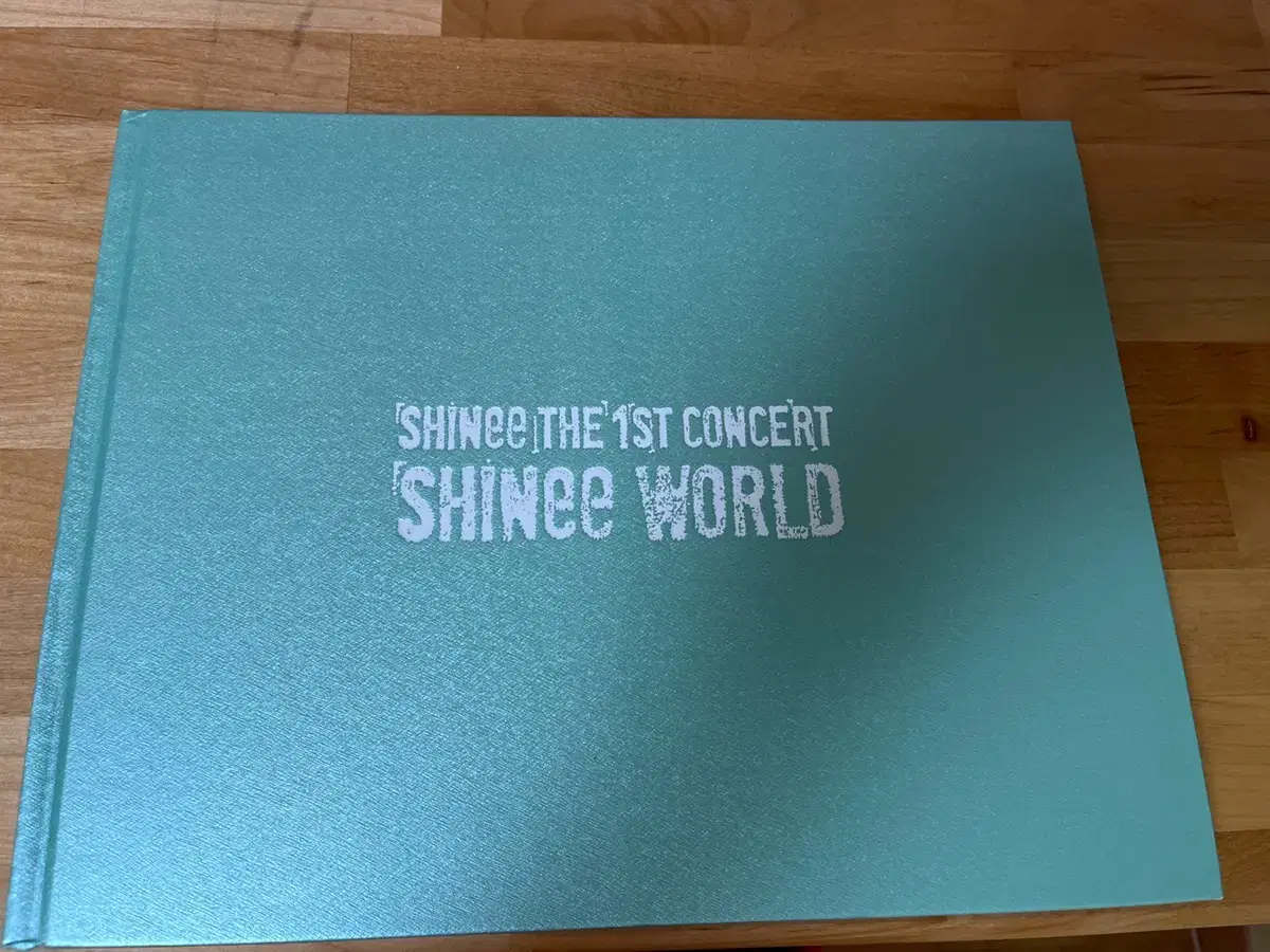 샤이니 콘서트 포토북 the 1st concert shinee world